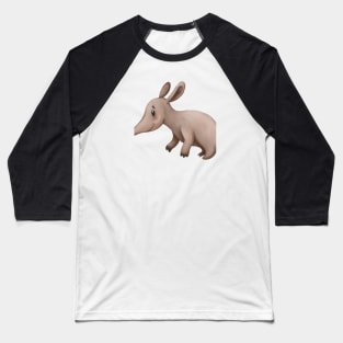 Cute Aardvark Drawing Baseball T-Shirt